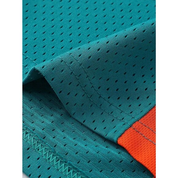 Flint Tropics Coffee Black #7 Semi Pro Movie Basketball Jersey Green Mens - Picture 8 of 8